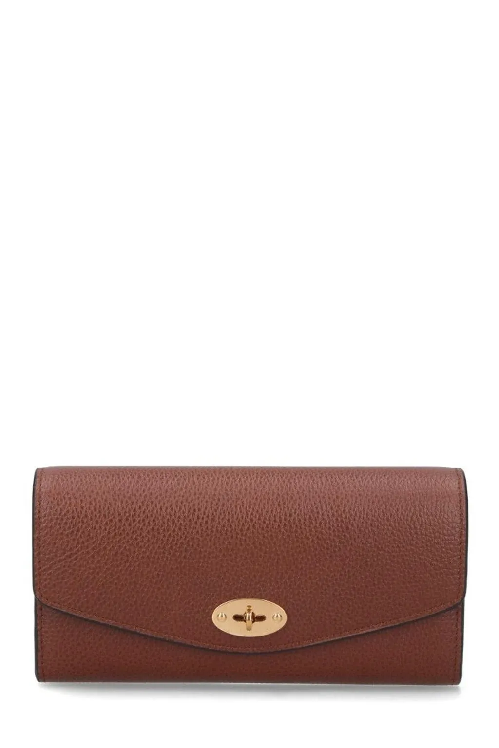 Mulberry Twist-Lock Foldover-Top Wallet