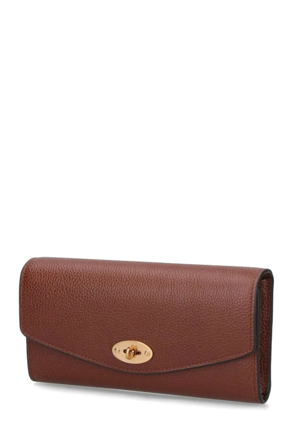 Mulberry Twist-Lock Foldover-Top Wallet