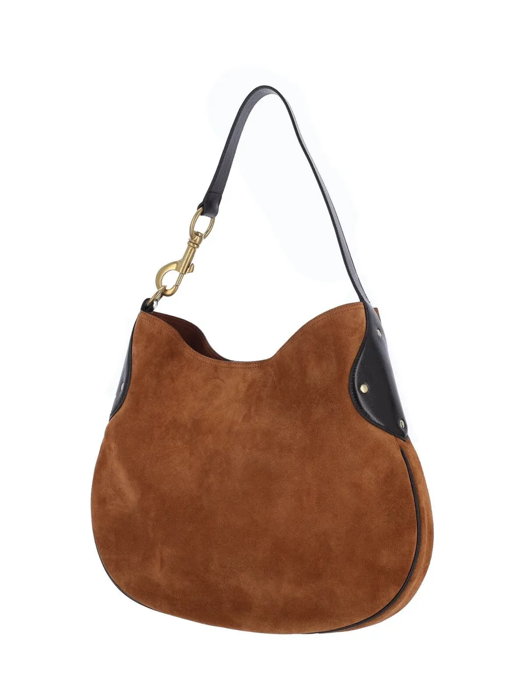 Mulberry Logo Embossed Shoulder Bag