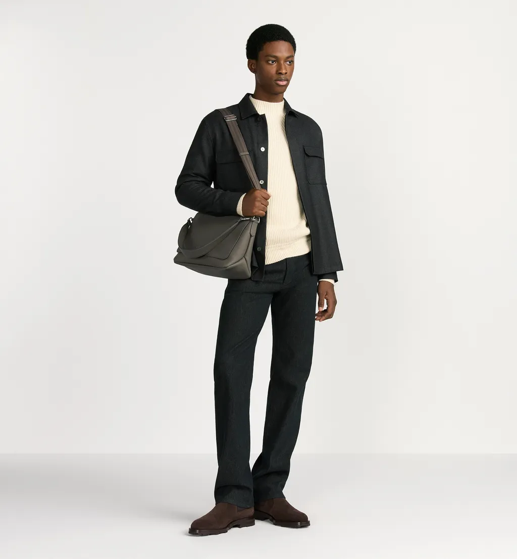 Dior Privé Messenger Bag With Flap