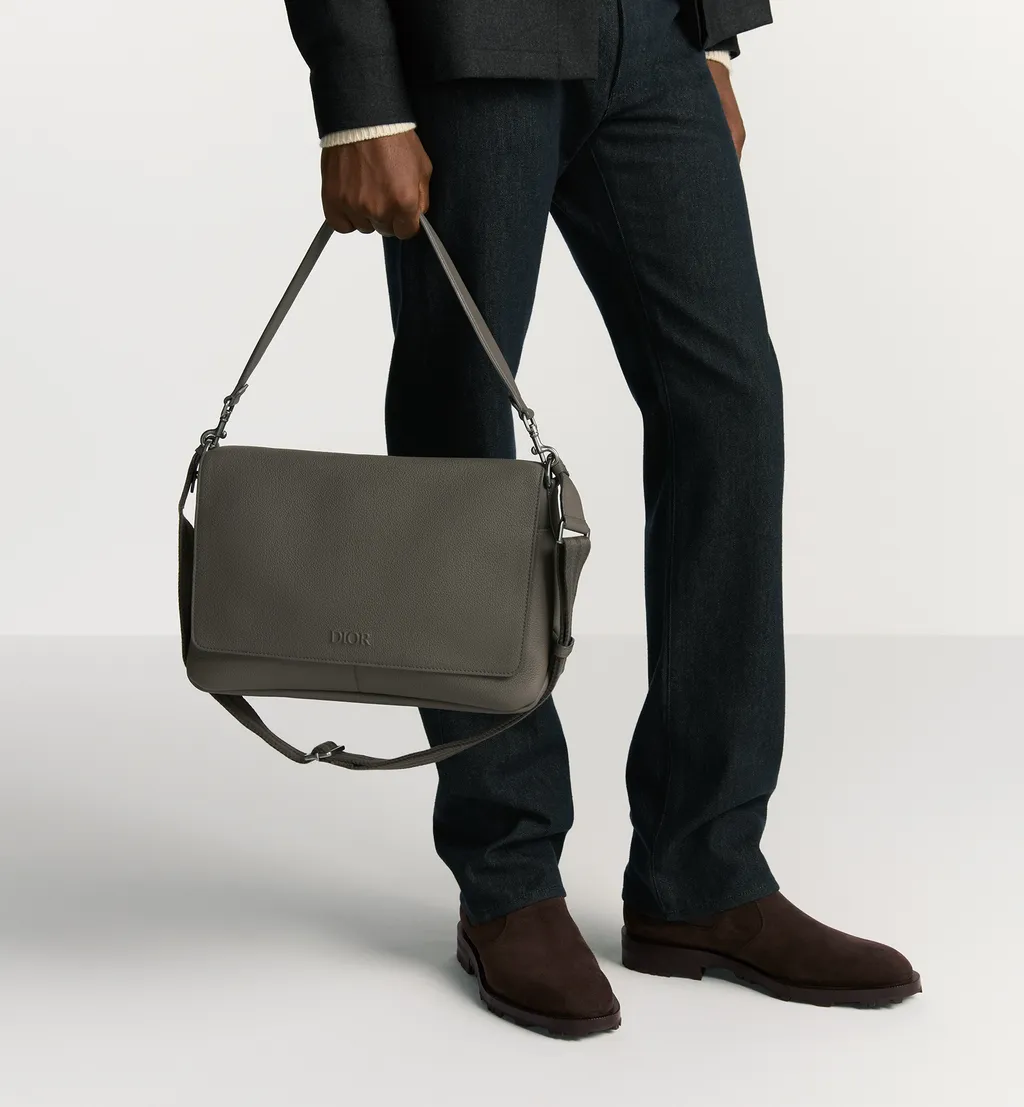 Dior Privé Messenger Bag With Flap
