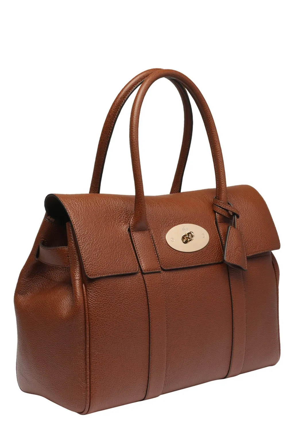Mulberry Twist-Lock Top Handle Bag
