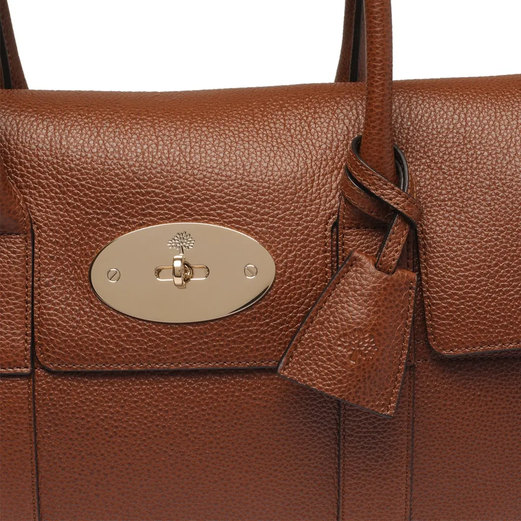 Mulberry Twist-Lock Top Handle Bag