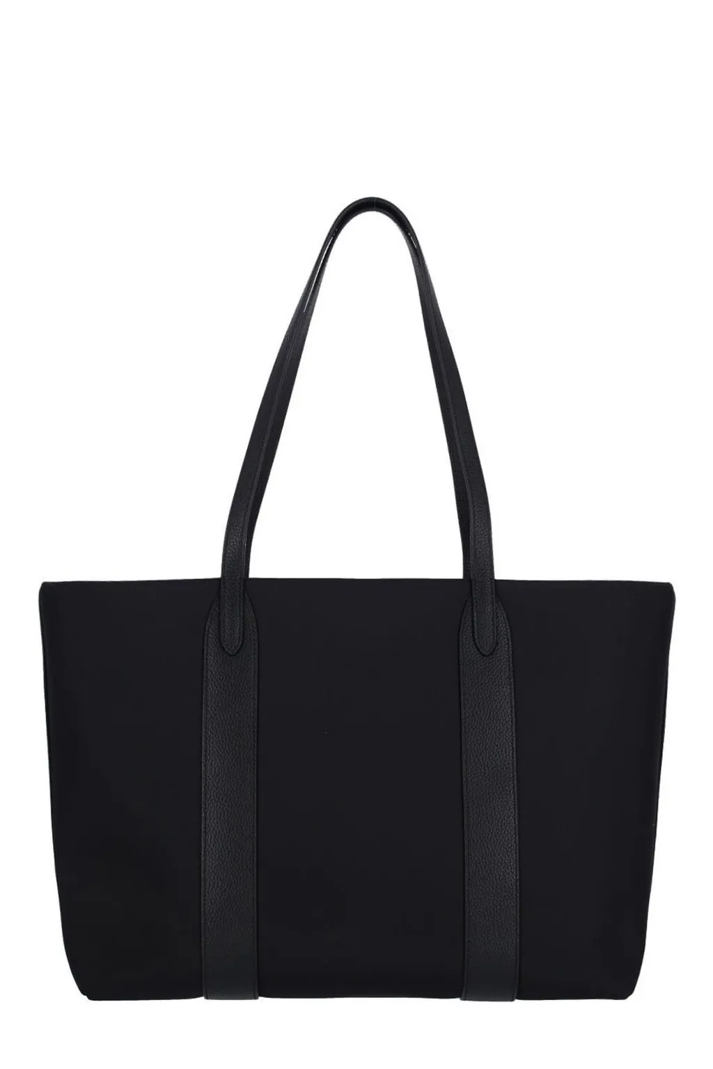 Mulberry Logo Patch Top Handle Bag