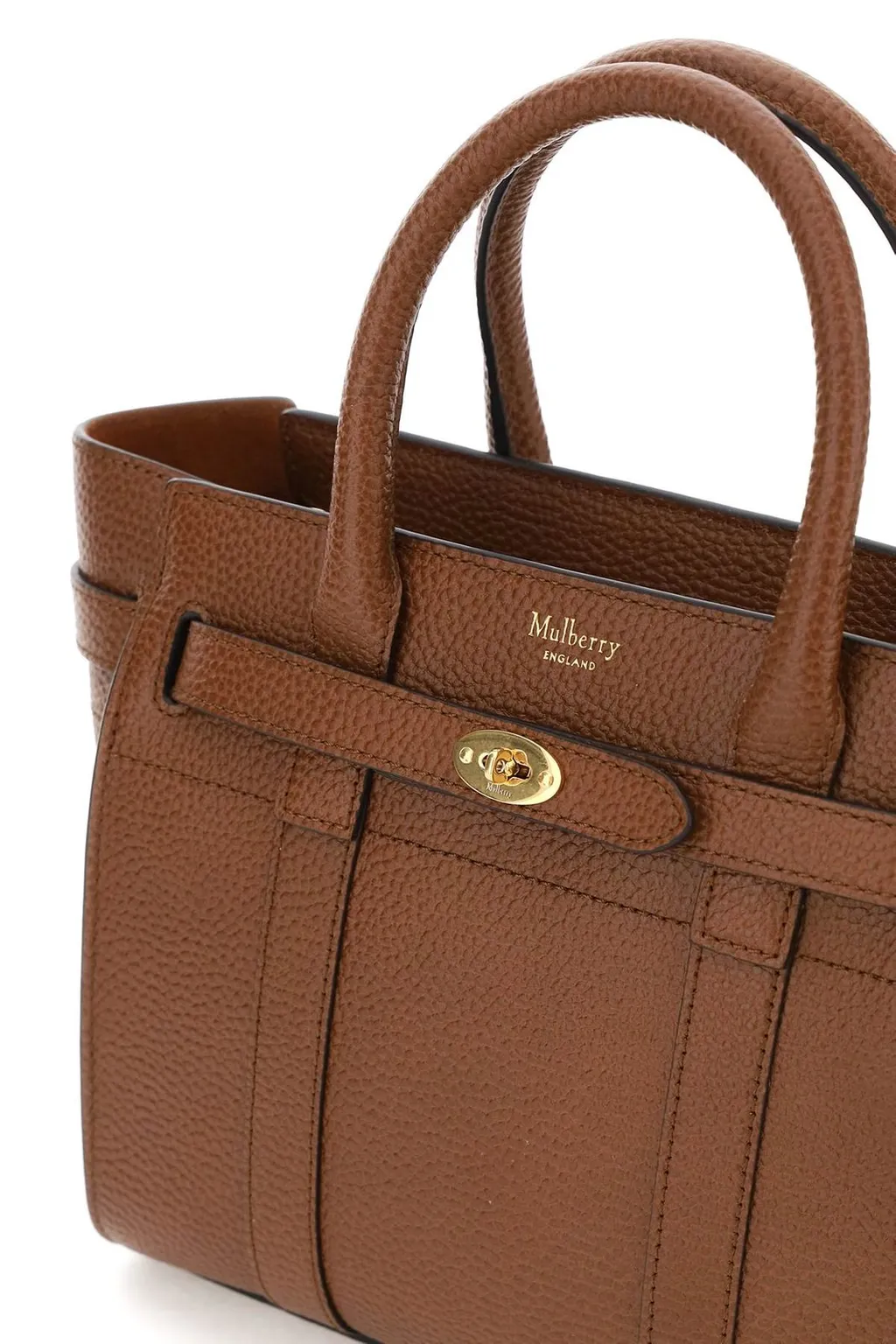 Mulberry Bayswater Logo-Printed Mini Tote Bag