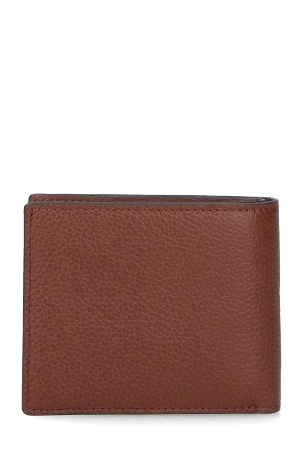 Mulberry Logo Detailed Bi-Fold Wallet