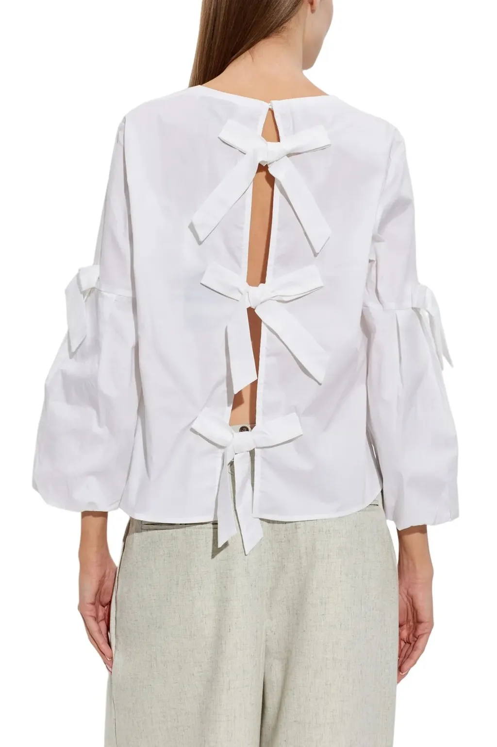 Munthe Raelyn Bow-Back Top