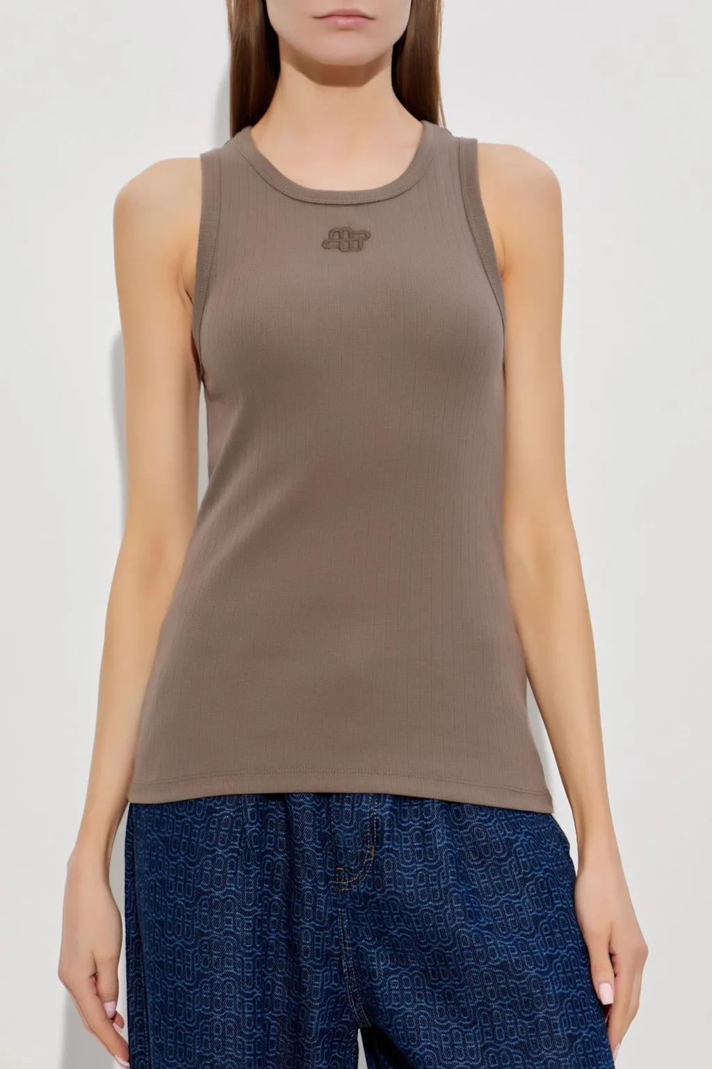 Munthe Tezza Ribbed Tank Top