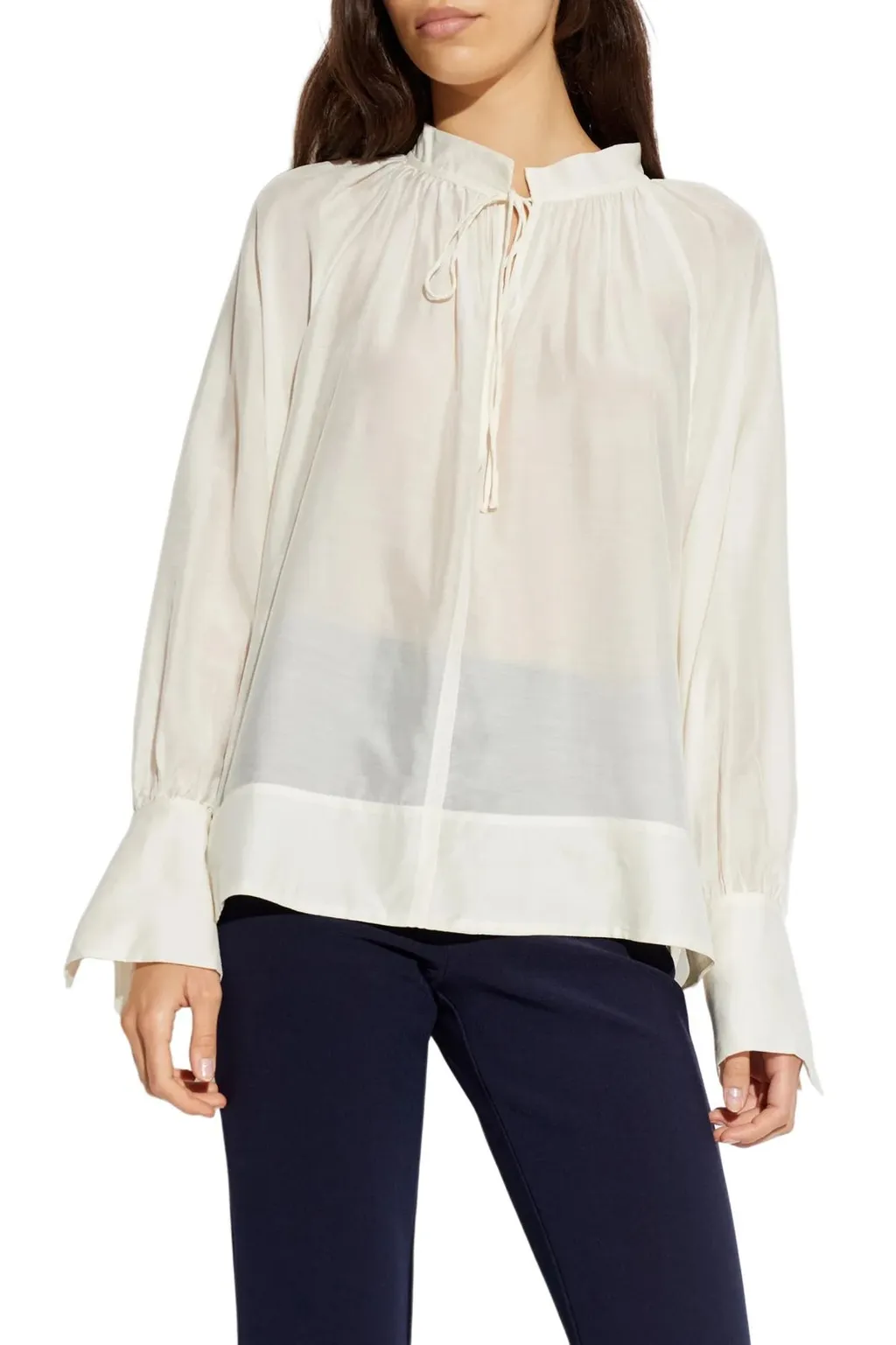 Munthe Roseberger Tie-Neck Top