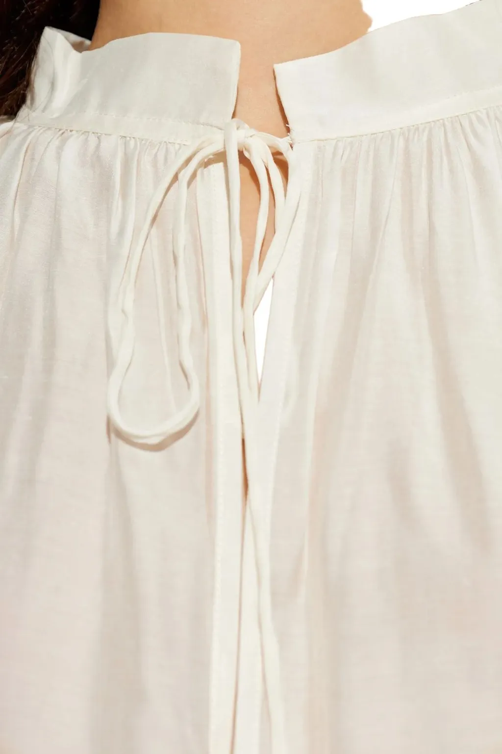 Munthe Roseberger Tie-Neck Top
