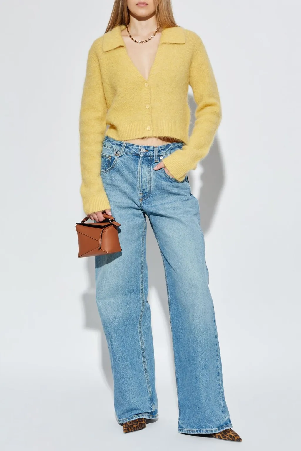 Munthe Roxas Cropped Cardigan