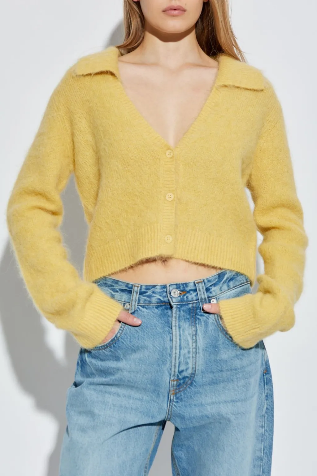 Munthe Roxas Cropped Cardigan