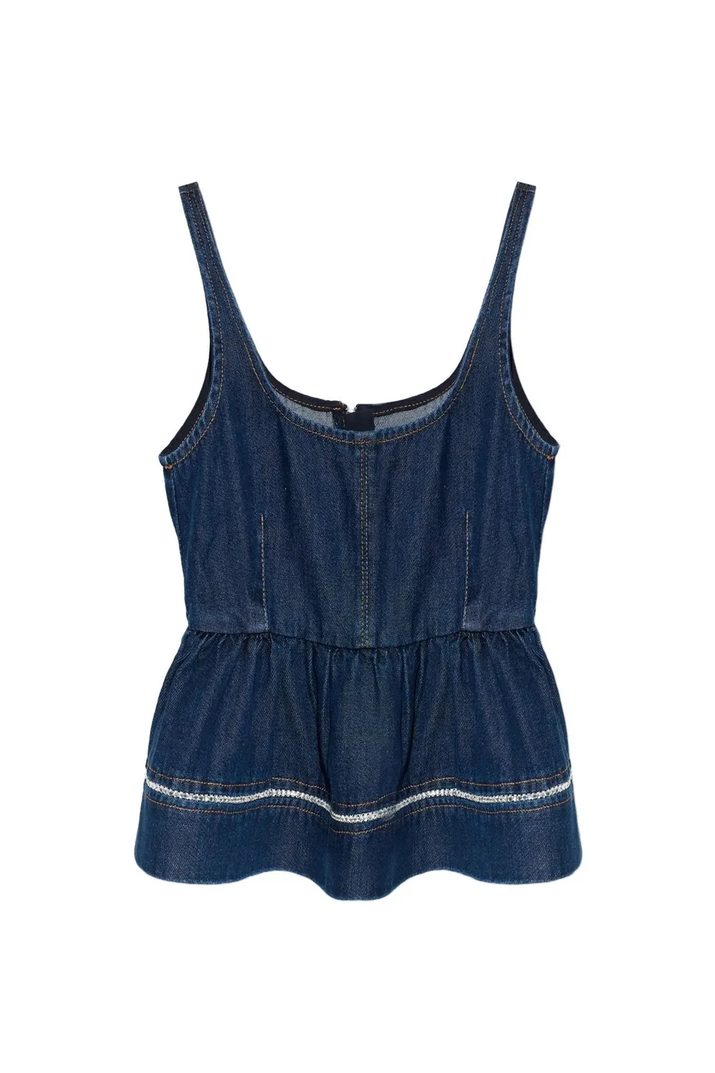 Munthe Rulst Peplum Top