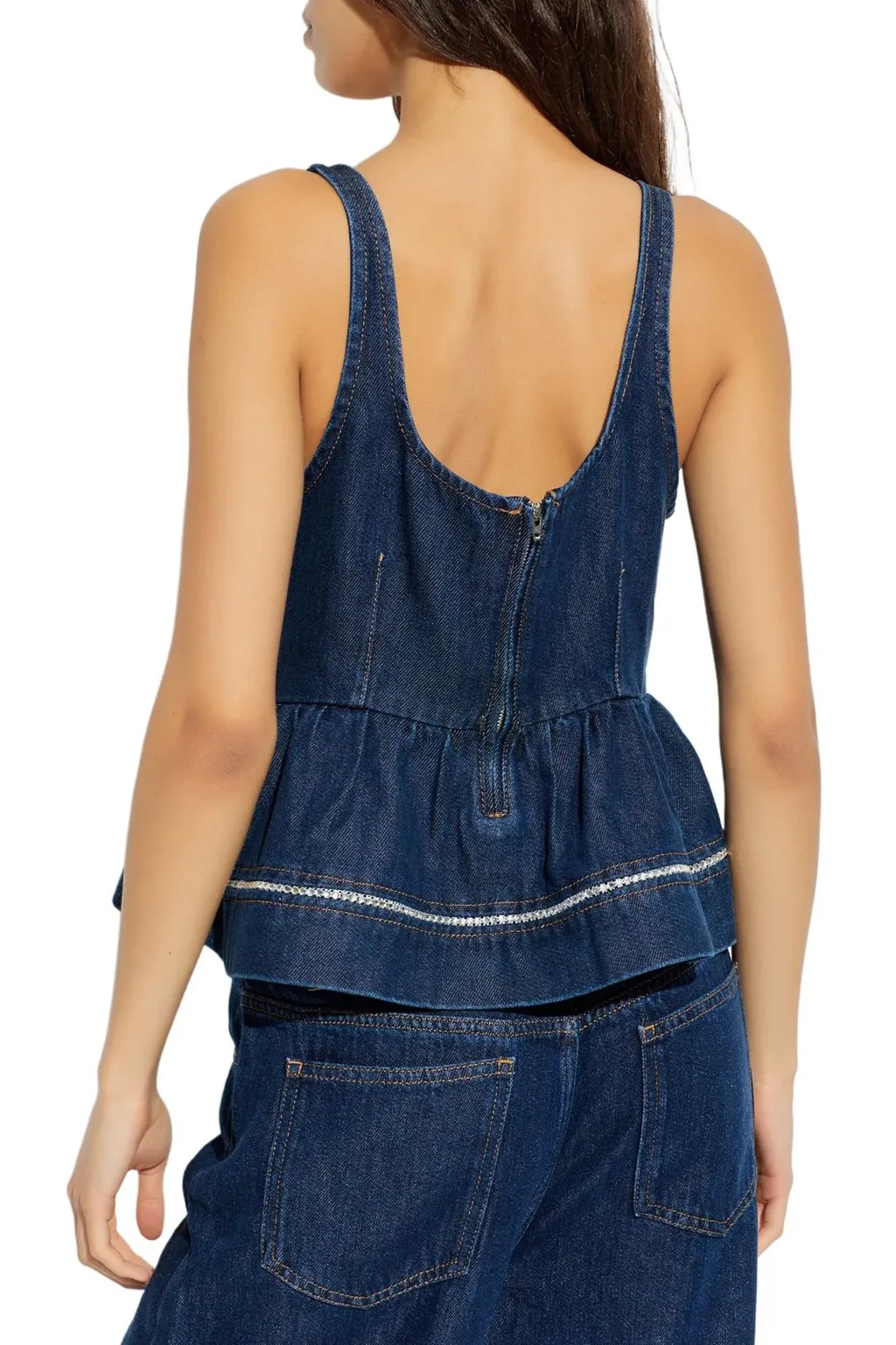 Munthe Rulst Peplum Top
