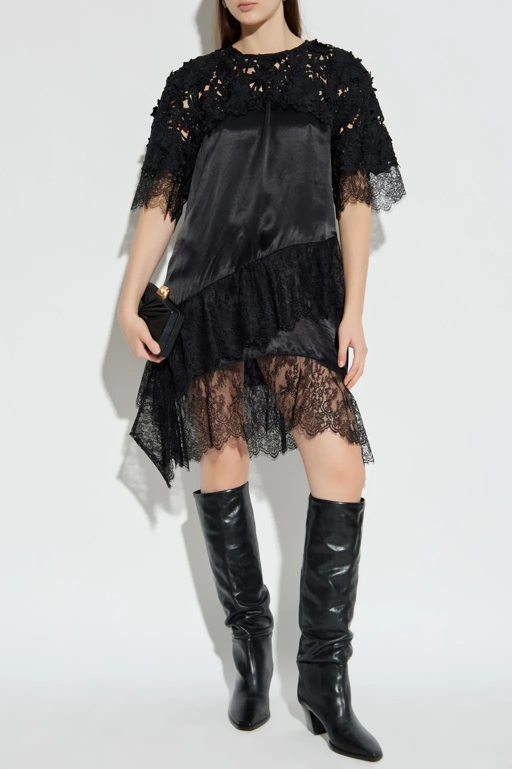 Munthe Rada Lace Overlay Dress