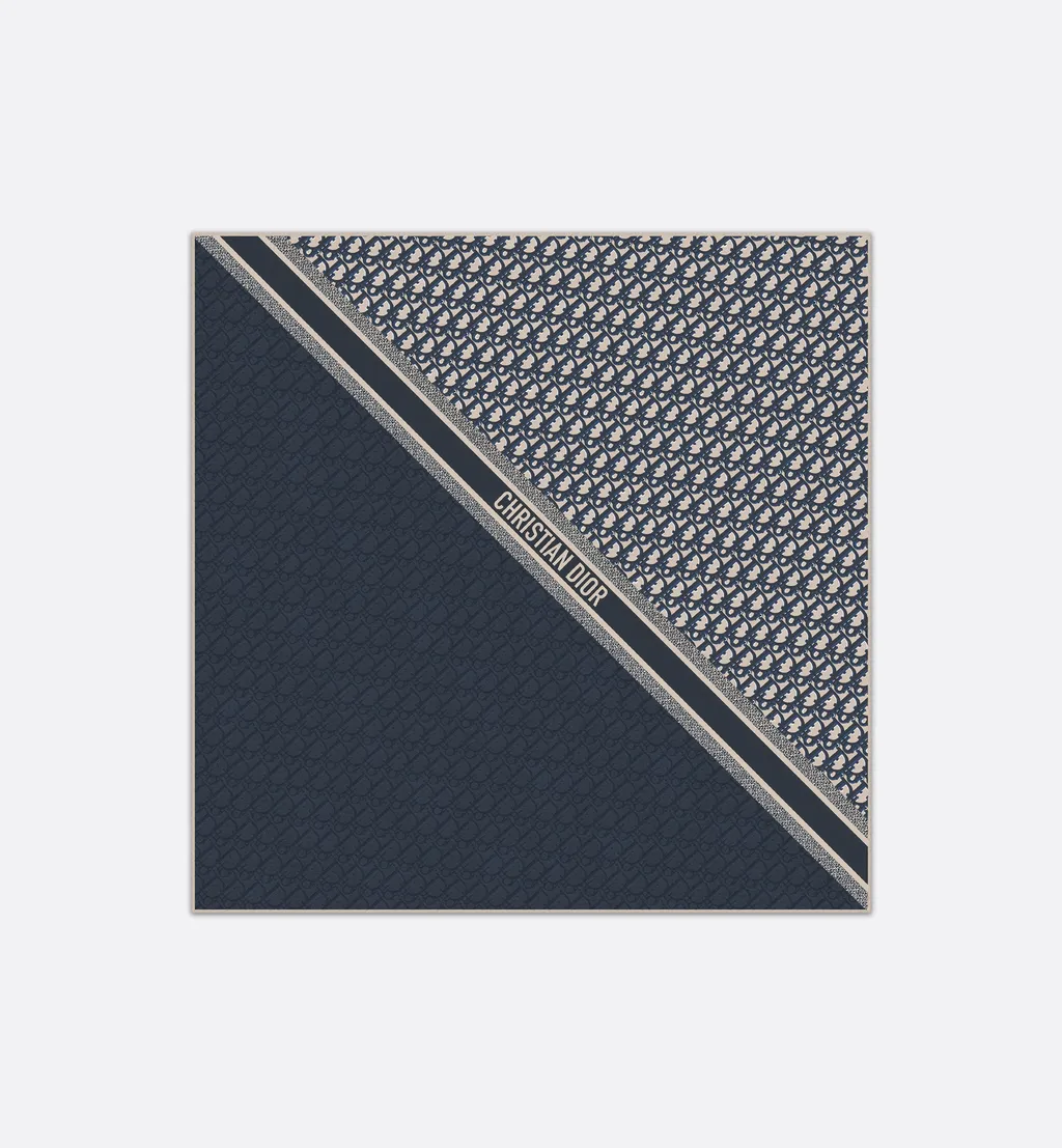 Dior Oblique 70 Square Scarf