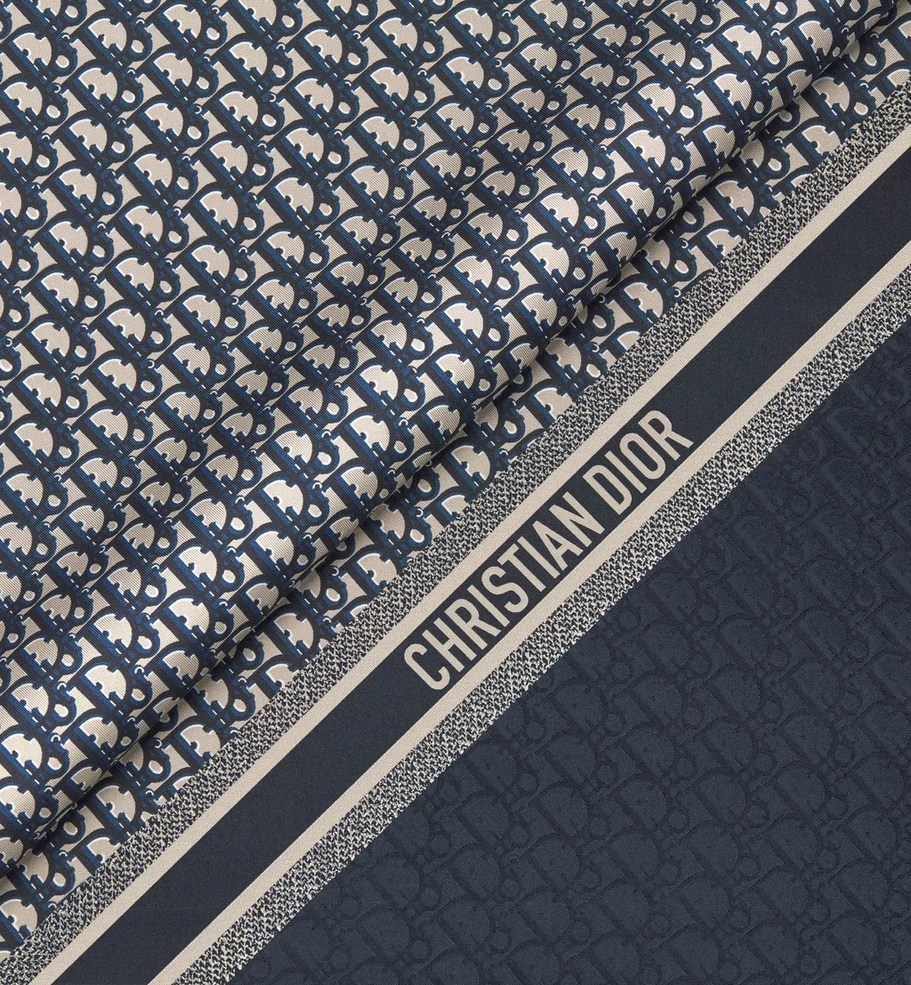 Dior Oblique 70 Square Scarf