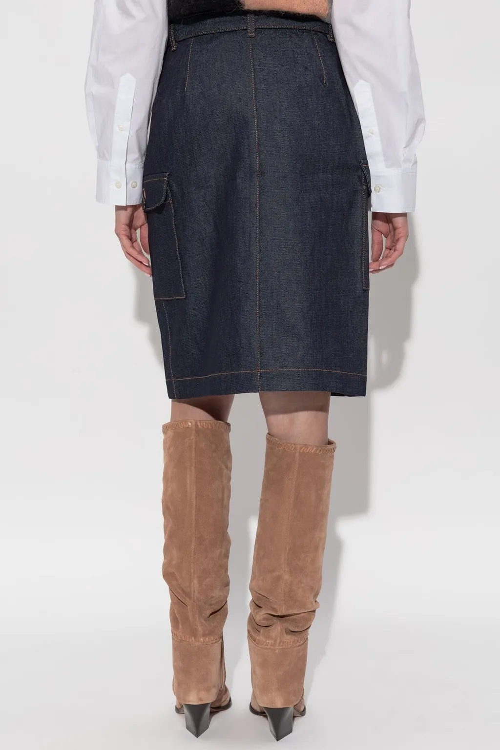 Munthe Raina Belted Skirt