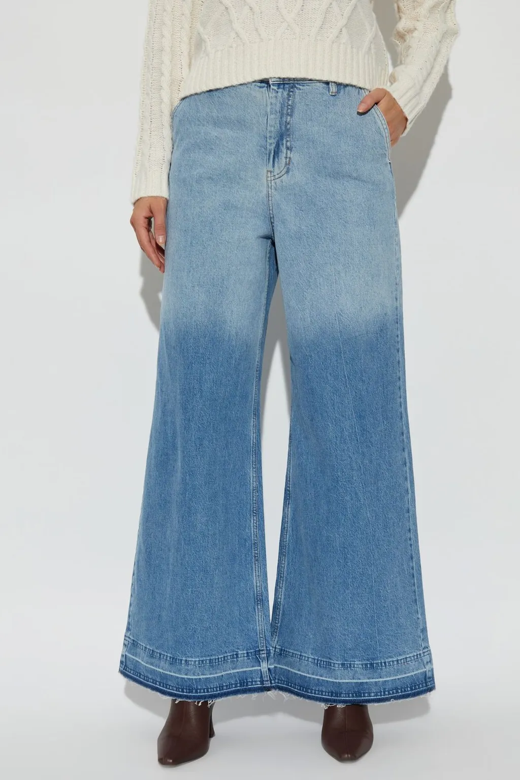 Munthe Lecube Wide-Leg Jeans