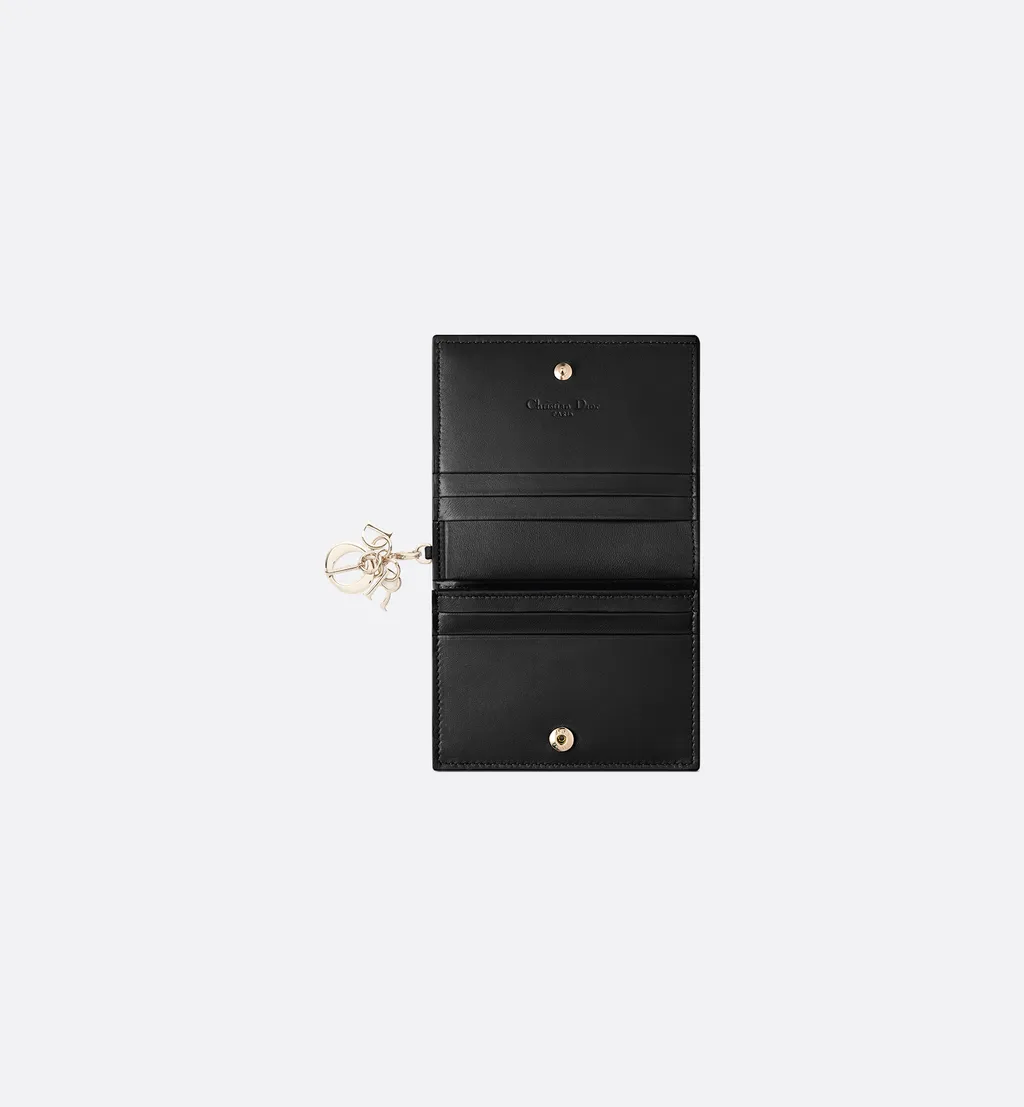 Mini Lady Dior Gardenia Wallet