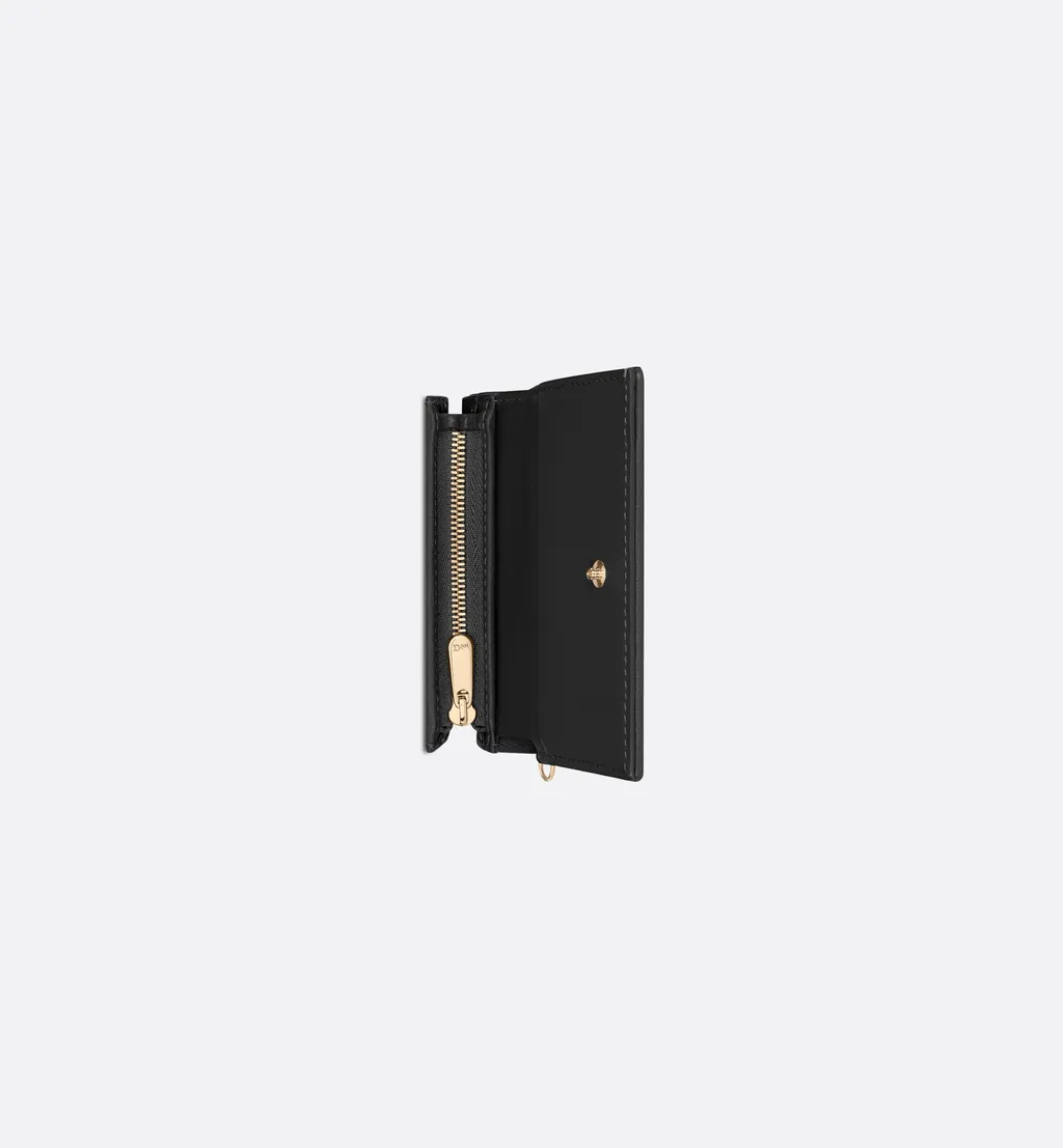 Mini Lady Dior Gardenia Wallet