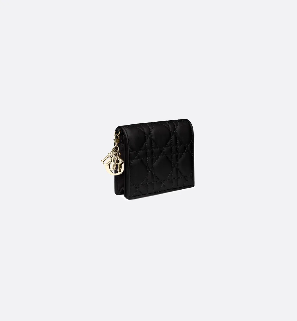 Mini Lady Dior Gardenia Wallet