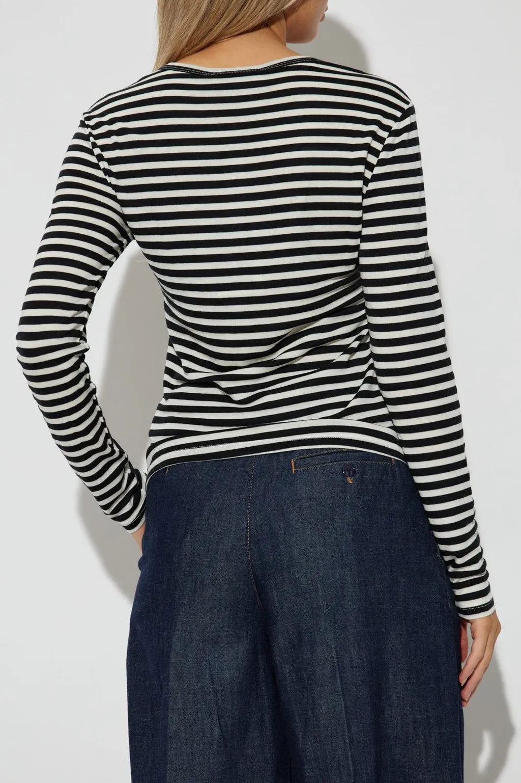 Munthe Levoma Striped Long Sleeve Top