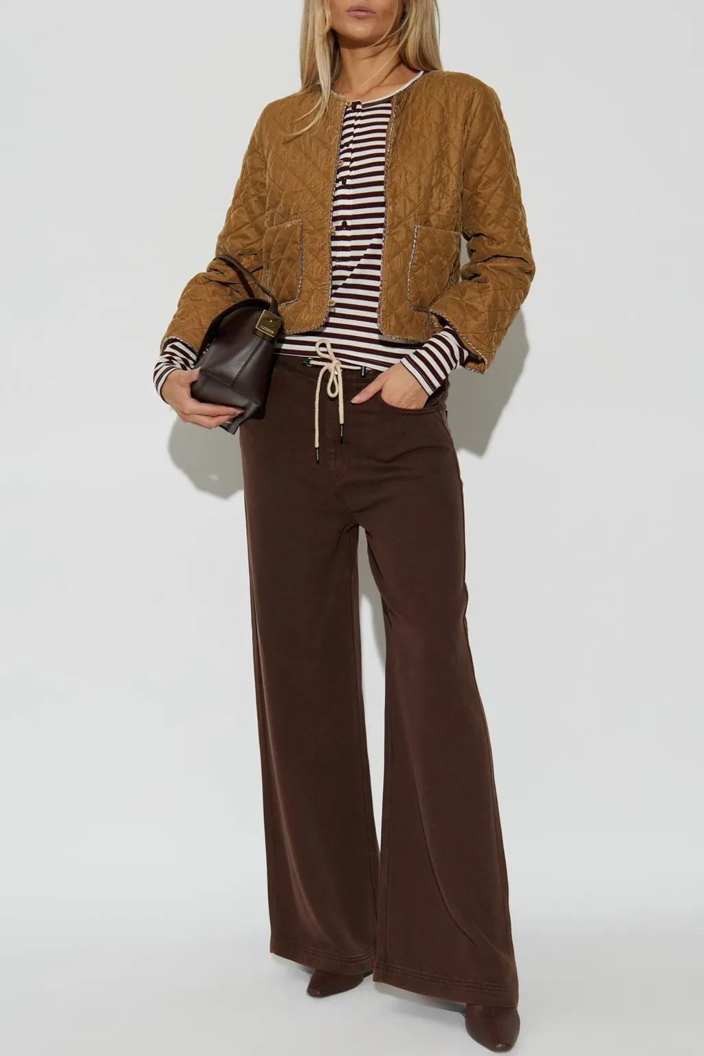 Munthe Obey Wide-Leg Pants