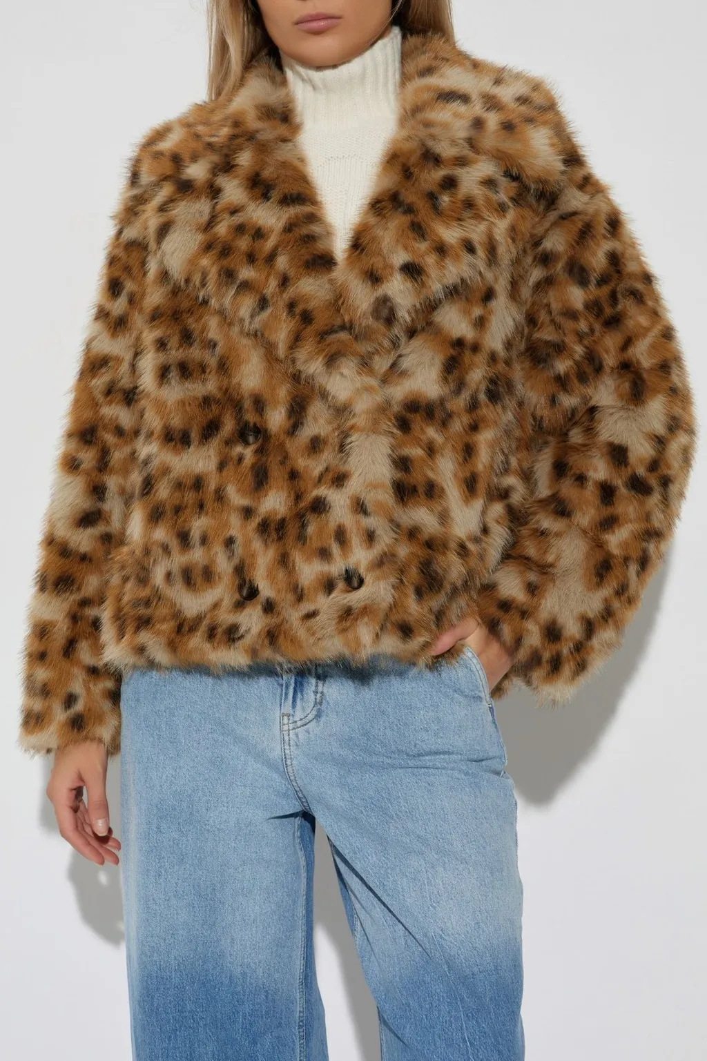 Munthe Lestine Faux Fur Jacket