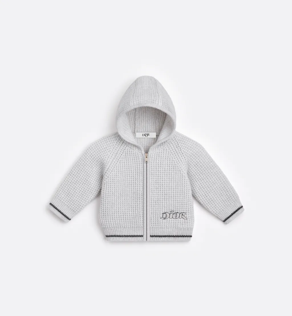 Baby Zip-Up Hooded Cardigan