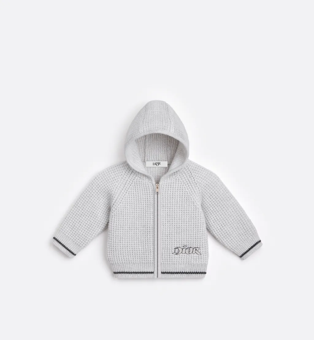 Baby Zip-Up Hooded Cardigan