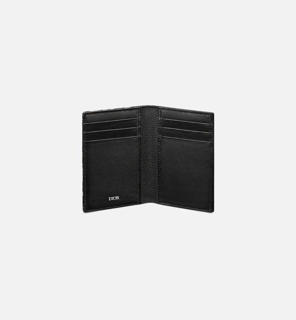Saddle Vertical Bifold Card Holder