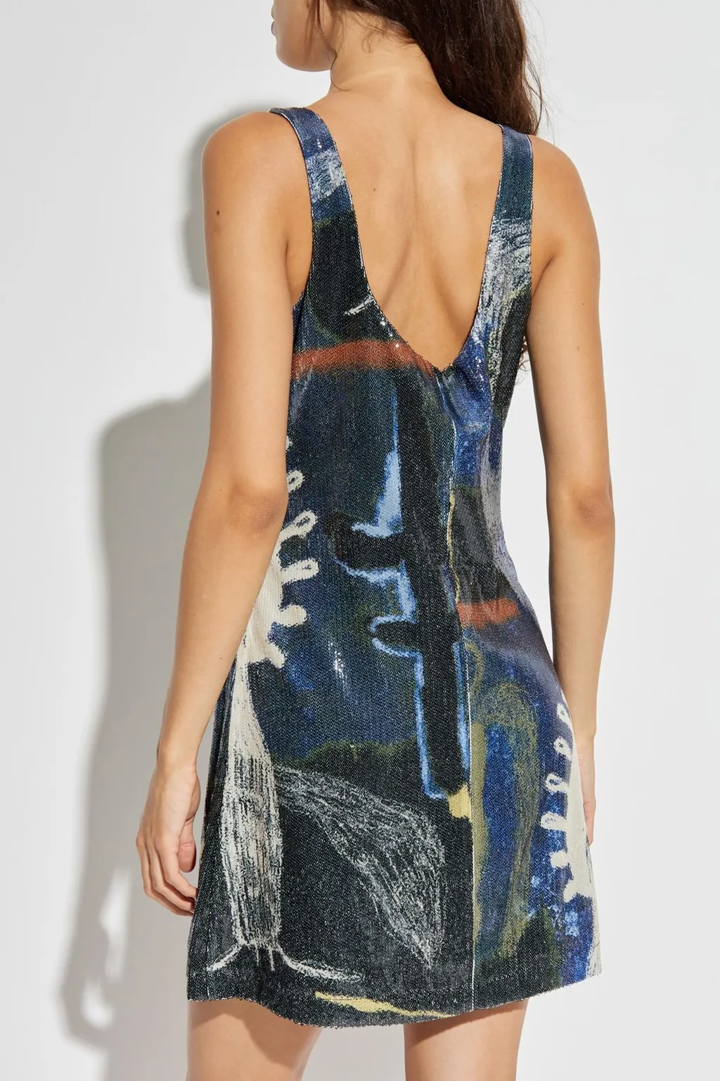 Munthe Leach Printed Mini Dress