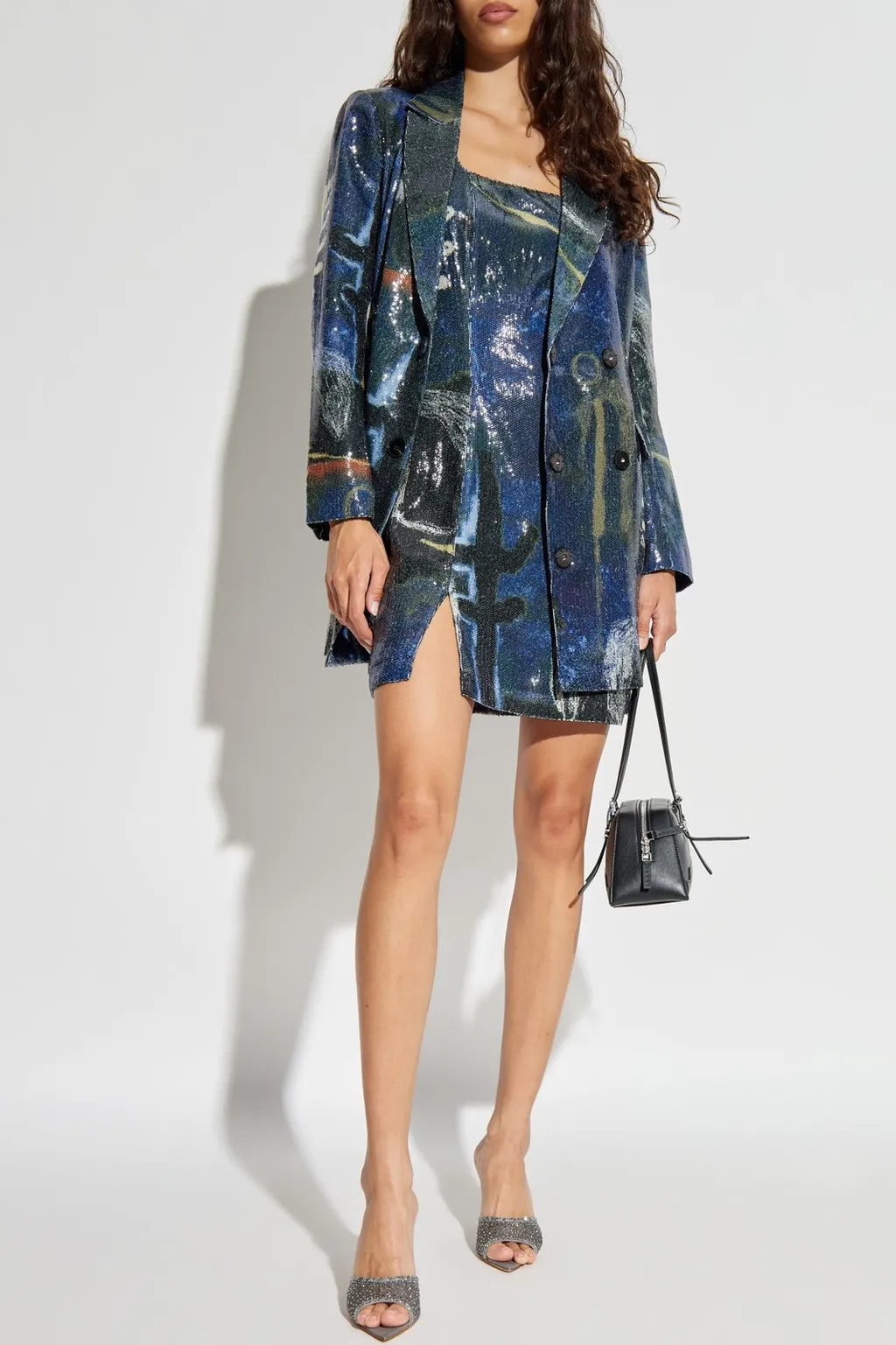 Munthe Leach Printed Mini Dress