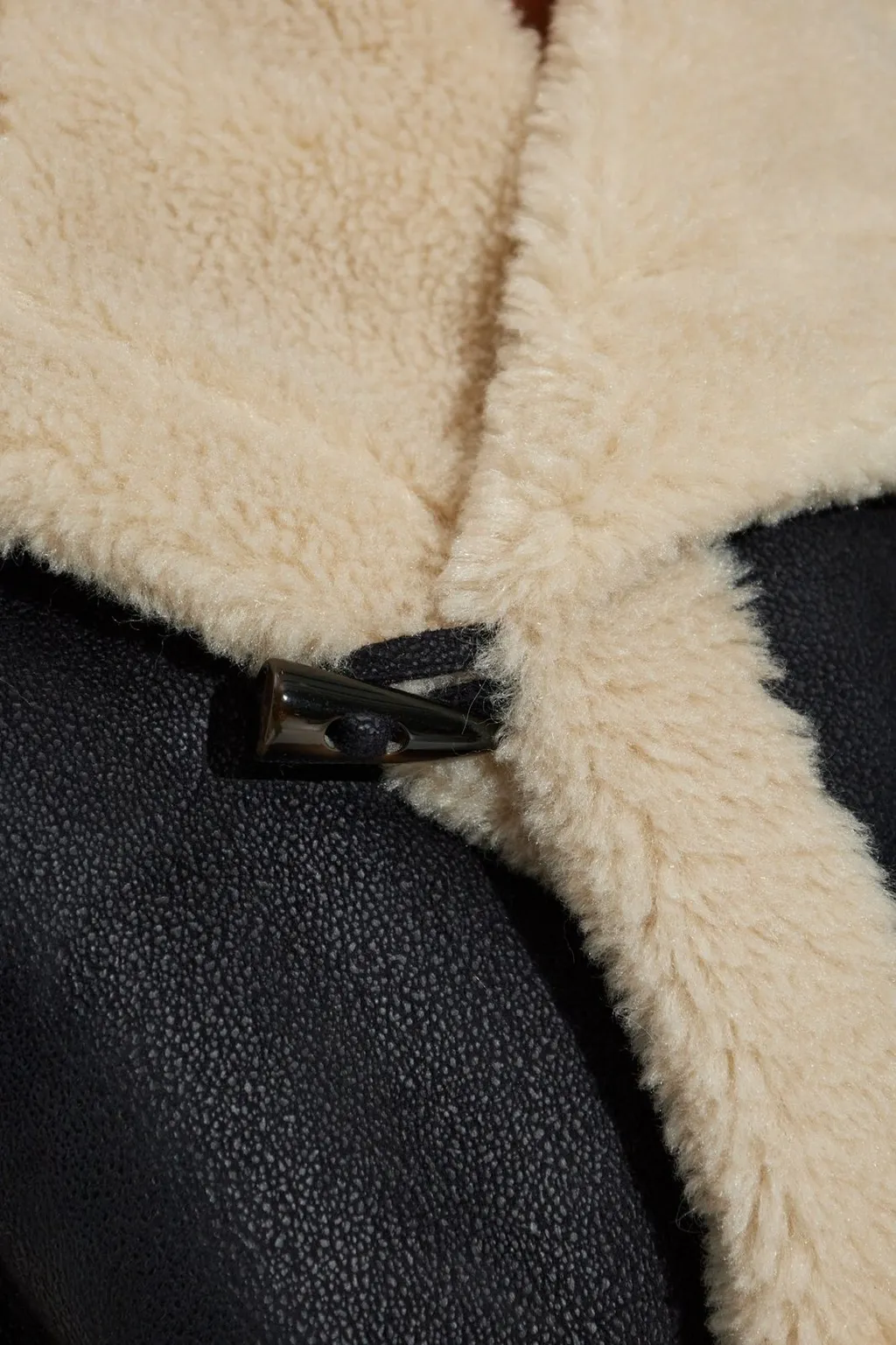 Munthe Lurple Shearling-Trim Vest