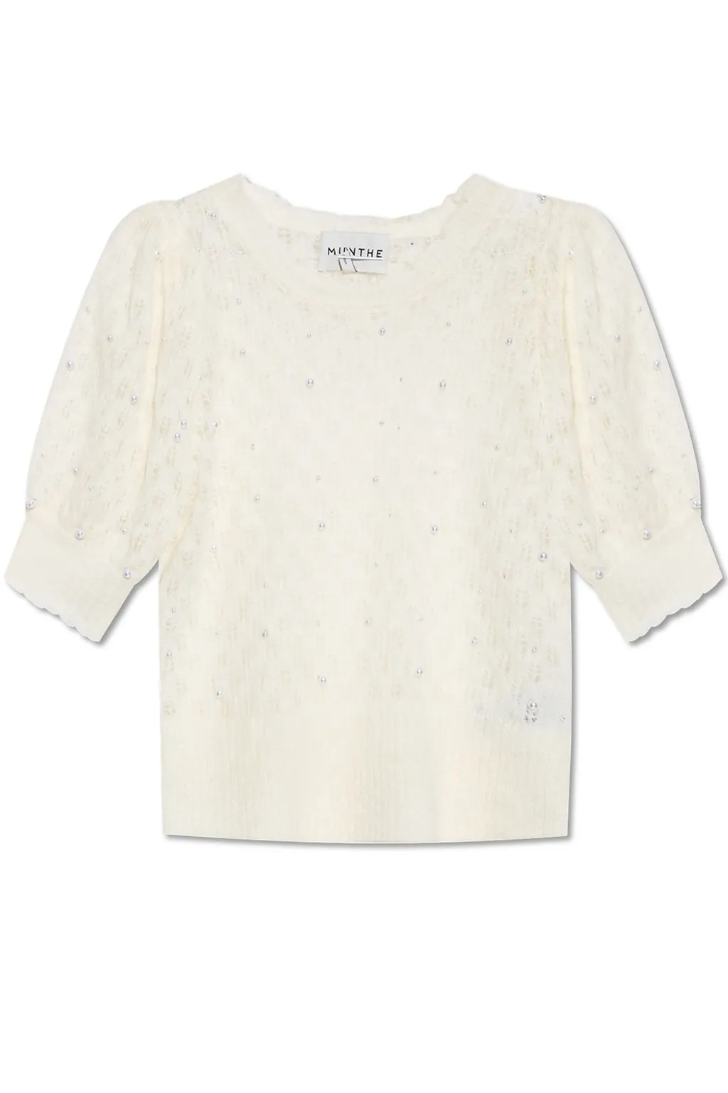 Munthe Popta Cut-Out Knit Top