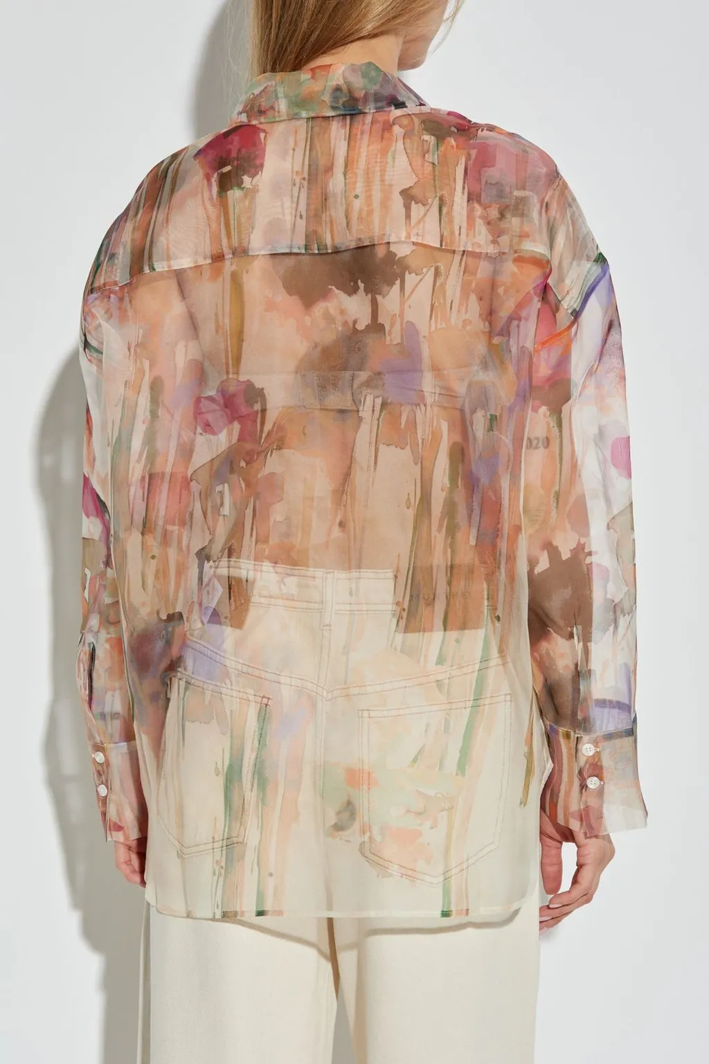 Munthe Abstract Print Blouse