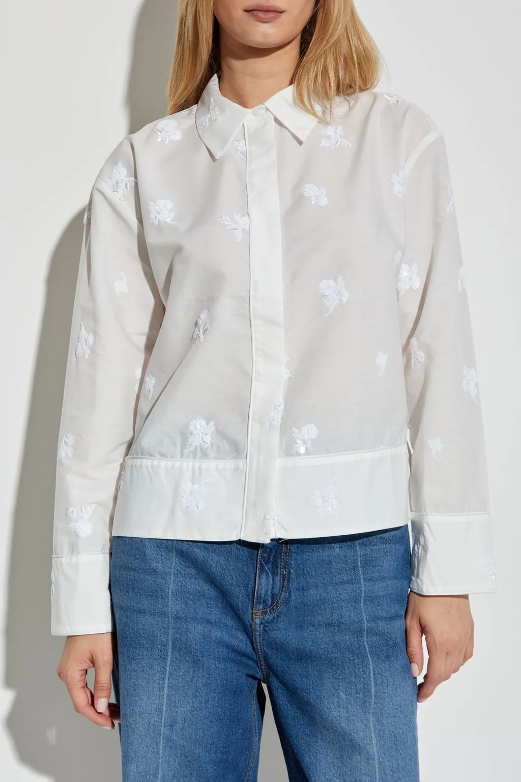 Munthe Floral Embroidered Blouse
