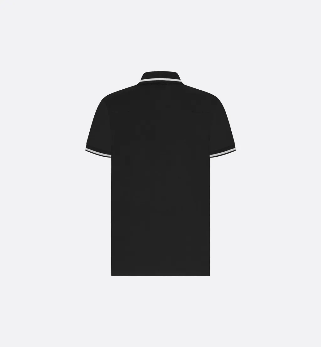 Polo Shirt With Bee Embroidery