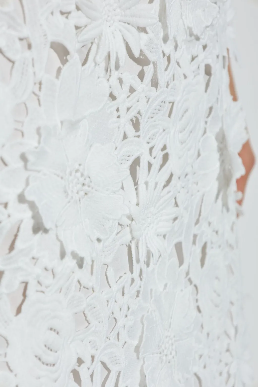 Munthe Floral Lace Midi Skirt