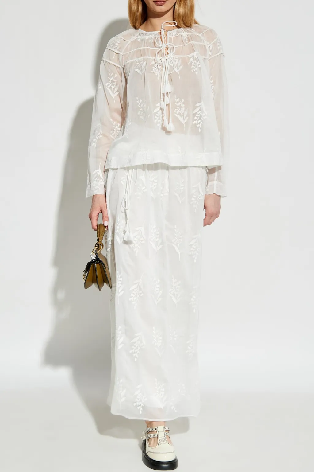 Munthe Skirt With Floral Design