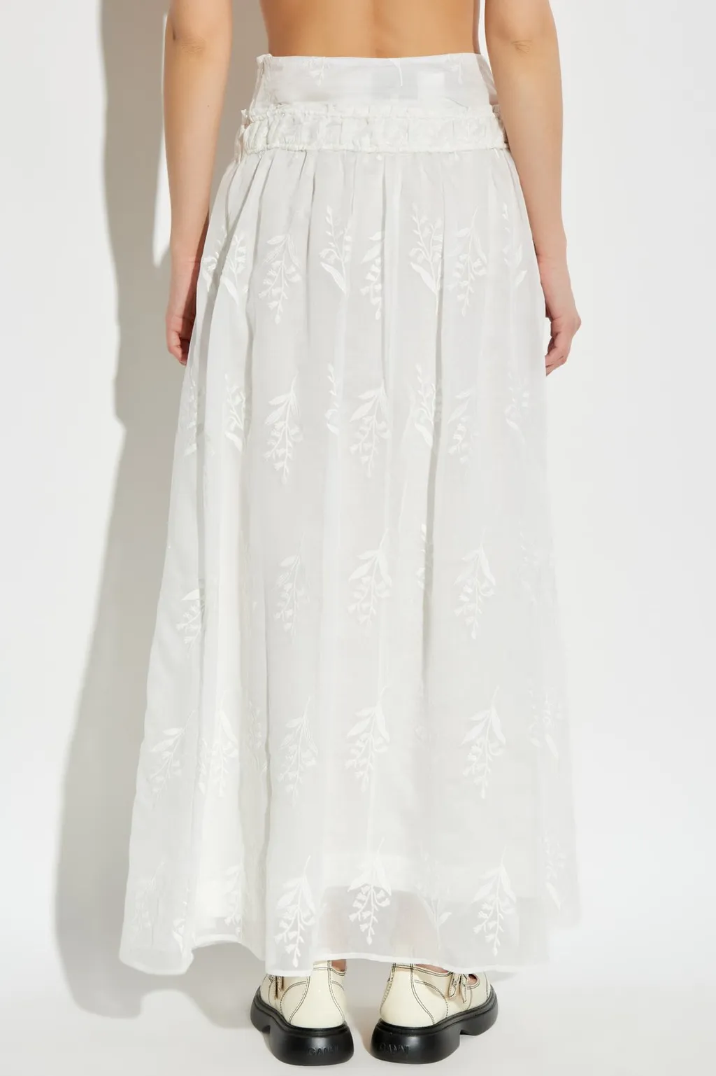 Munthe Skirt With Floral Design