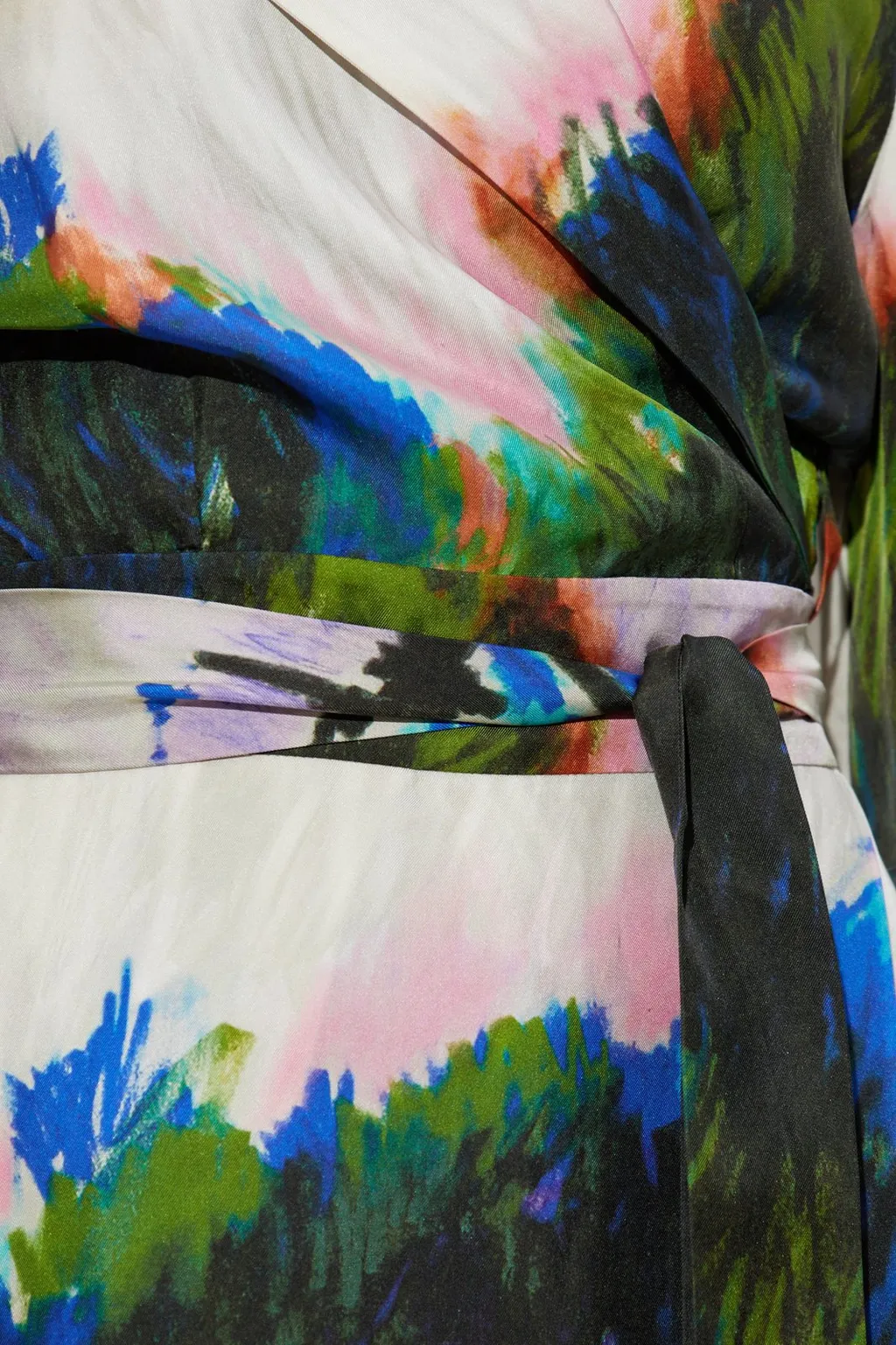 Munthe Artistic Wrap Midi Dress