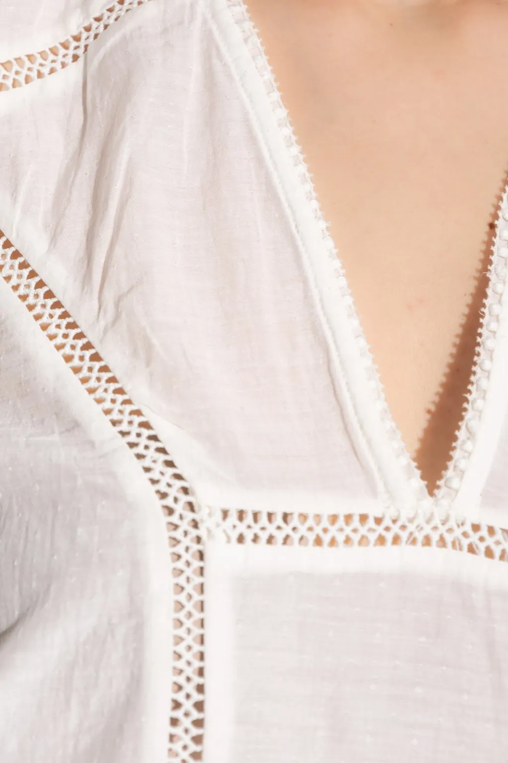 Munthe Elegant Puff Sleeve Top