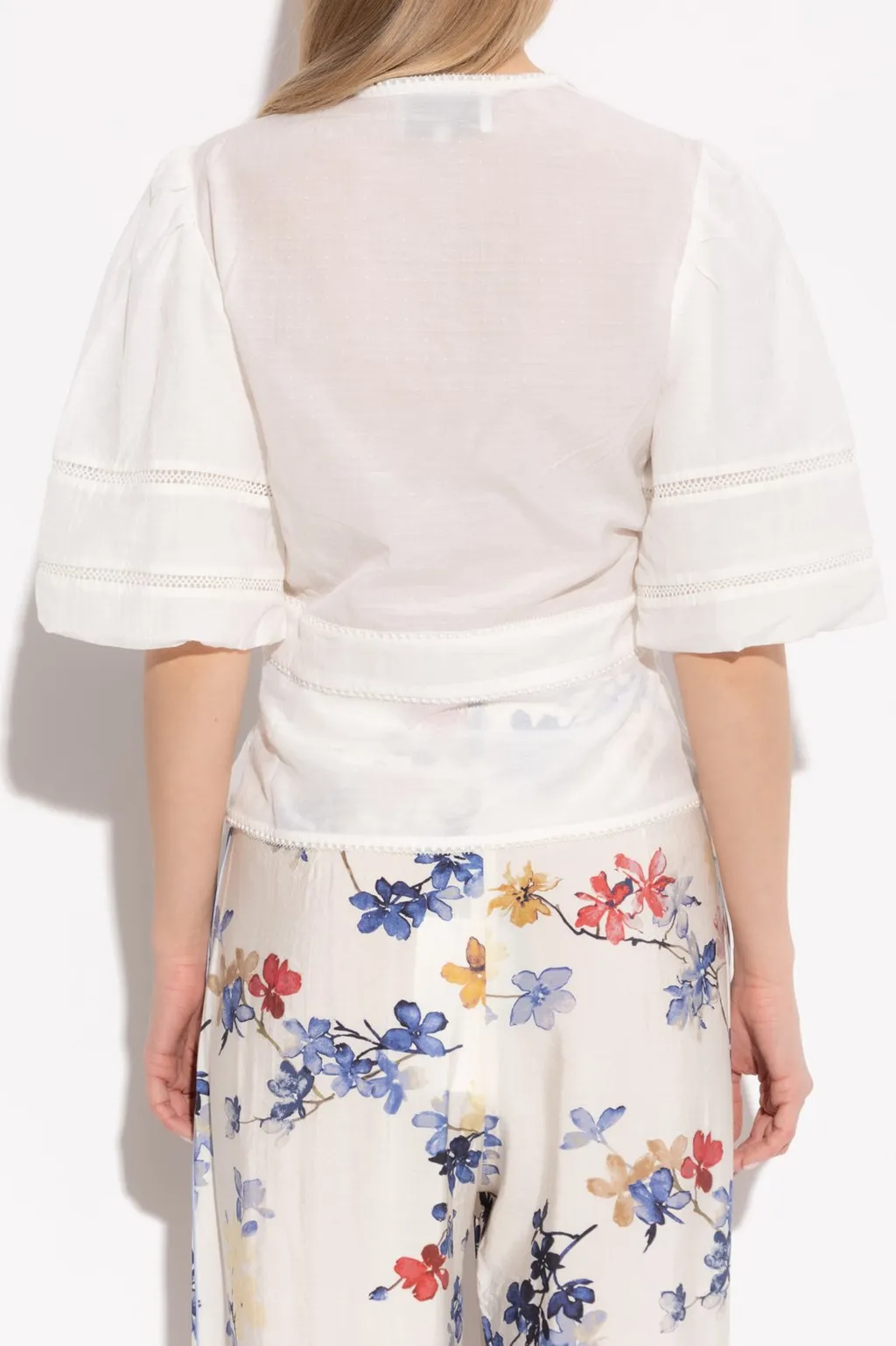 Munthe Elegant Puff Sleeve Top