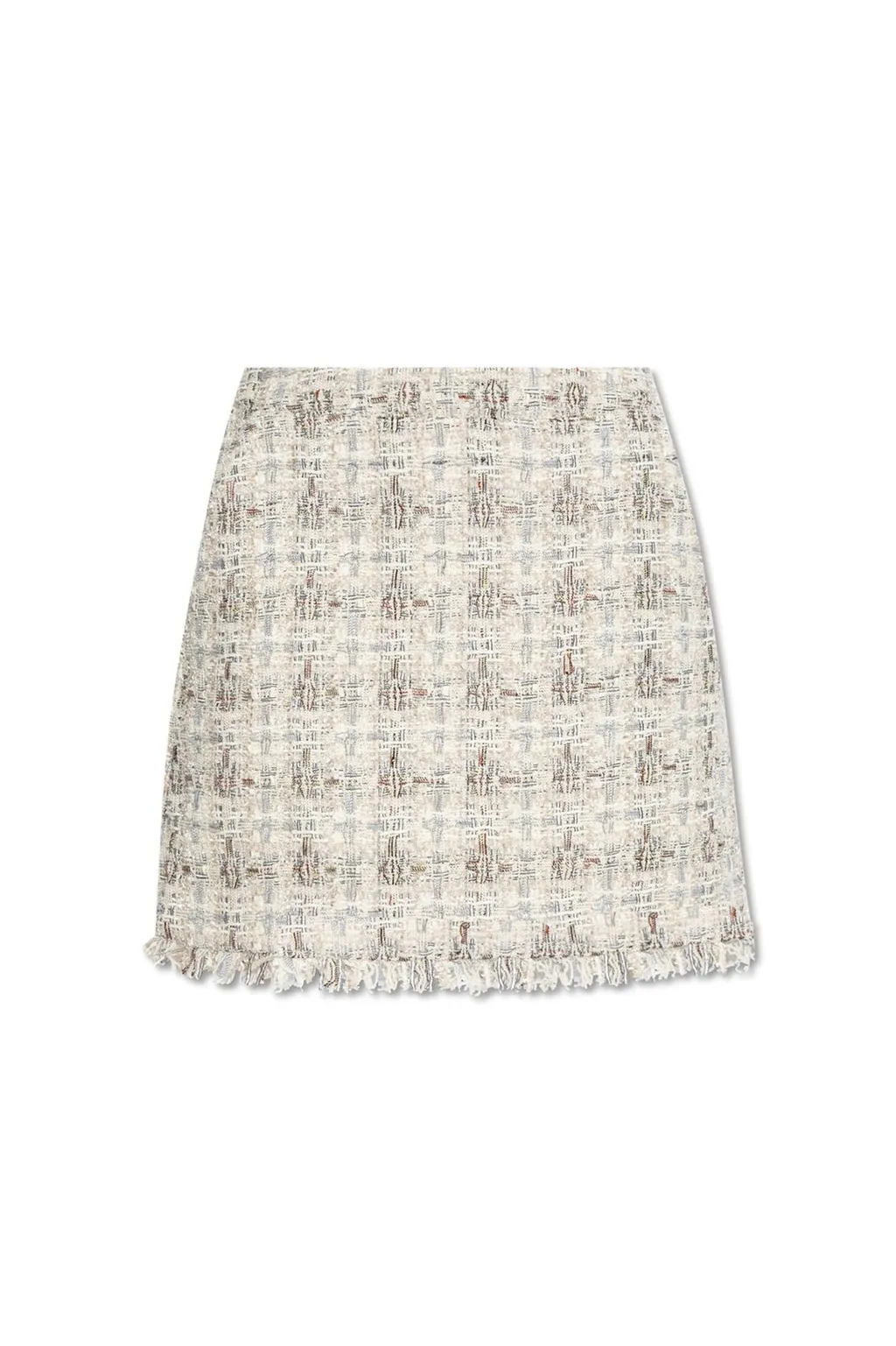 Munthe Textured Fringe Hem Skirt