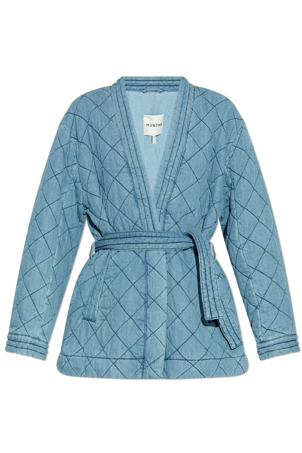 Munthe Quilted Belted Jacket
