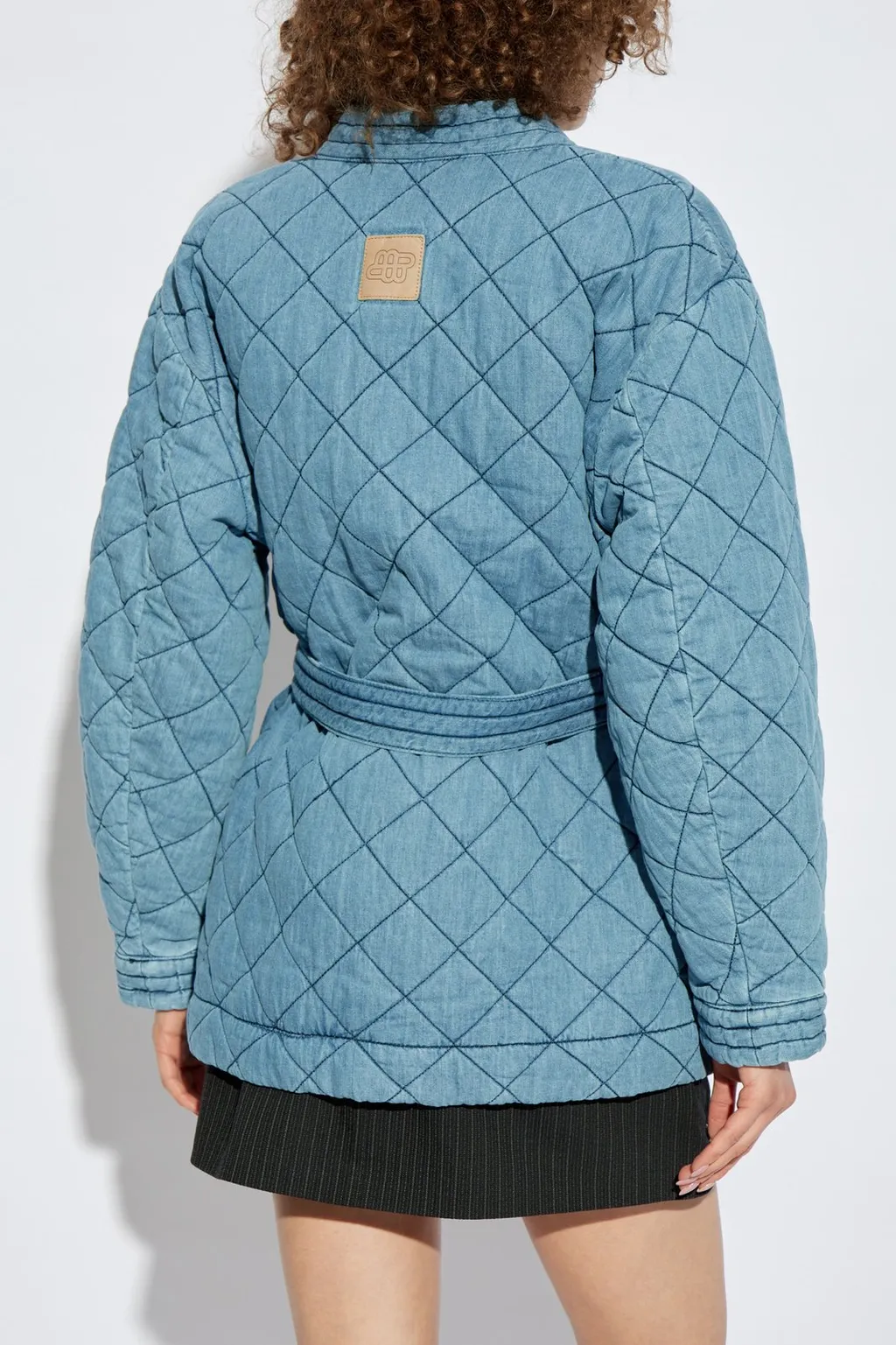 Munthe Quilted Belted Jacket