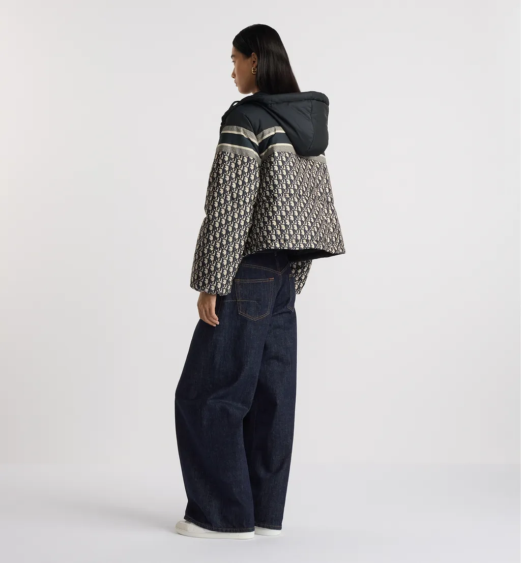Reversible Cropped Puffer Jacket