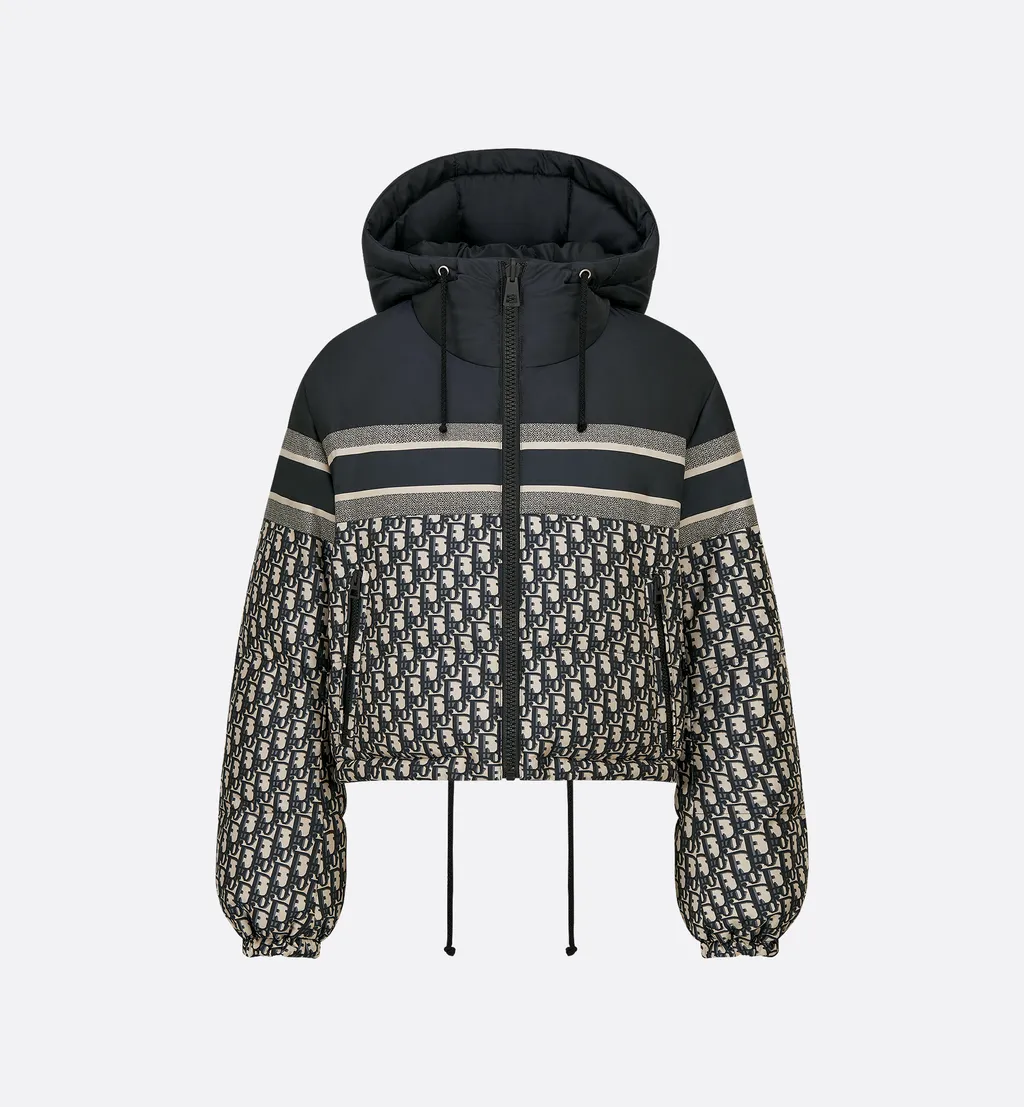 Reversible Cropped Puffer Jacket